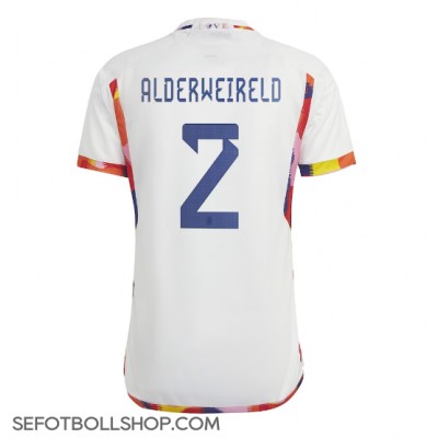 Billiga Belgien Toby Alderweireld #2 Borta fotbollskläder VM 2022 Kortärmad